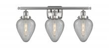 Innovations Lighting 916-3W-SN-G165 - Geneseo - 3 Light - 26 inch - Brushed Satin Nickel - Bath Vanity Light