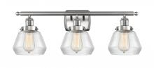 Innovations Lighting 916-3W-SN-G172 - Fulton - 3 Light - 26 inch - Brushed Satin Nickel - Bath Vanity Light