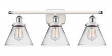 Innovations Lighting 916-3W-WPC-G42 - Large Cone 3 Light Bath Vanity Light