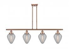  916-4I-AC-G165 - Geneseo - 4 Light - 48 inch - Antique Copper - Stem Hung - Island Light