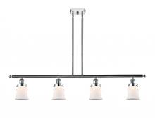  916-4I-PC-G181S - Canton - 4 Light - 48 inch - Polished Chrome - Stem Hung - Island Light