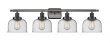 Innovations Lighting 916-4W-OB-G74 - Large Bell 4 Light Bath Vanity Light