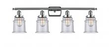 Innovations Lighting 916-4W-PC-G184 - Canton - 4 Light - 36 inch - Polished Chrome - Bath Vanity Light