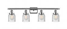 Innovations Lighting 916-4W-PC-G54 - Small Bell 4 Light Bath Vanity Light