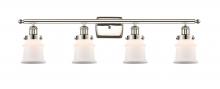 Innovations Lighting 916-4W-PN-G181S - Canton - 4 Light - 36 inch - Polished Nickel - Bath Vanity Light