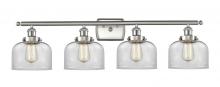 Innovations Lighting 916-4W-SN-G72 - Large Bell 4 Light Bath Vanity Light