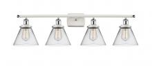 Innovations Lighting 916-4W-WPC-G42 - Large Cone 4 Light Bath Vanity Light