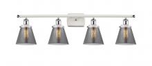 Innovations Lighting 916-4W-WPC-G63 - Small Cone 4 Light Bath Vanity Light