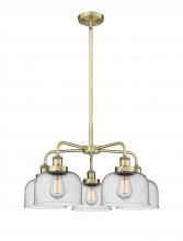 Innovations Lighting 916-5CR-AB-G74 - Cone - 5 Light - 26 inch - Antique Brass - Chandelier