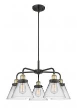 Innovations Lighting 916-5CR-BAB-G42 - Cone - 5 Light - 26 inch - Black Antique Brass - Chandelier