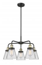 Innovations Lighting 916-5CR-BAB-G62 - Cone - 5 Light - 25 inch - Black Antique Brass - Chandelier