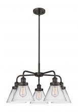 Innovations Lighting 916-5CR-OB-G42 - Cone - 5 Light - 26 inch - Oil Rubbed Bronze - Chandelier