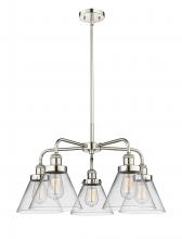 Innovations Lighting 916-5CR-PN-G42 - Cone Polished Nickel Chandelier