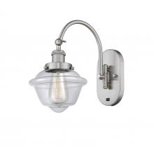 Innovations Lighting 918-1W-SN-G532 - Oxford - 1 Light - 8 inch - Brushed Satin Nickel - Sconce