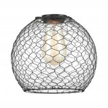 Innovations Lighting G122-8CBK - Farmhouse Chicken Wire Glass