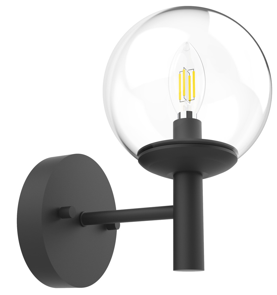 Wall Sconce Black