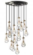 Vinci Lighting Inc. C88815-AB/BK - Loft Pendant Aged Brass/Black