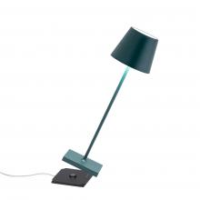 Zafferano America LD0340M4 - Poldina Pro Table Lamp - Dark Green