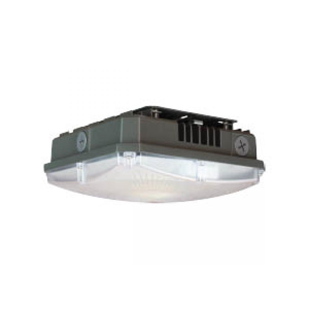 Square LED Canopy 60W 8034LM 120-347V 4000K BRONZE