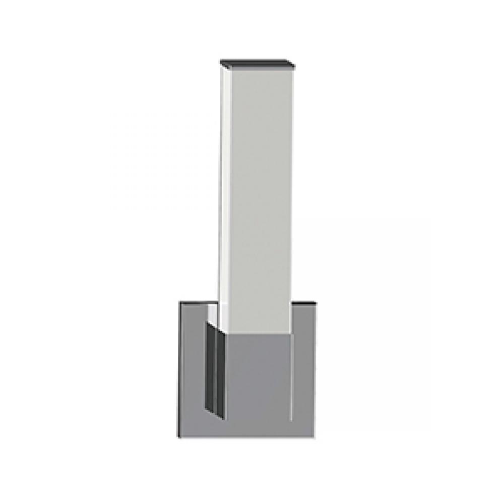 14 IN LED WALL SCONCES LUMINAIRE CCT SELECTABLE CONTEMPORARY SQUARE 15 W 120 V 3000/3500/4000K