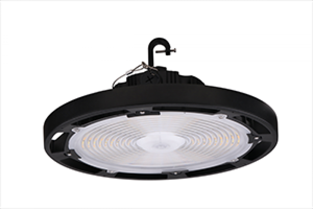 ROUND LED HIGHBAYS 120-347V 32000-36000LM 200/240W 35K/40K/50K BLACK HOUSING CHOICE