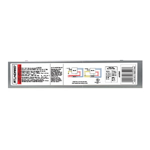 ELECTRONIC FLUORESCENT BALLAST 1-2 LAMPS TTL T5 PROGRAM START (PS) 39-55 W 120-2 77V -30C