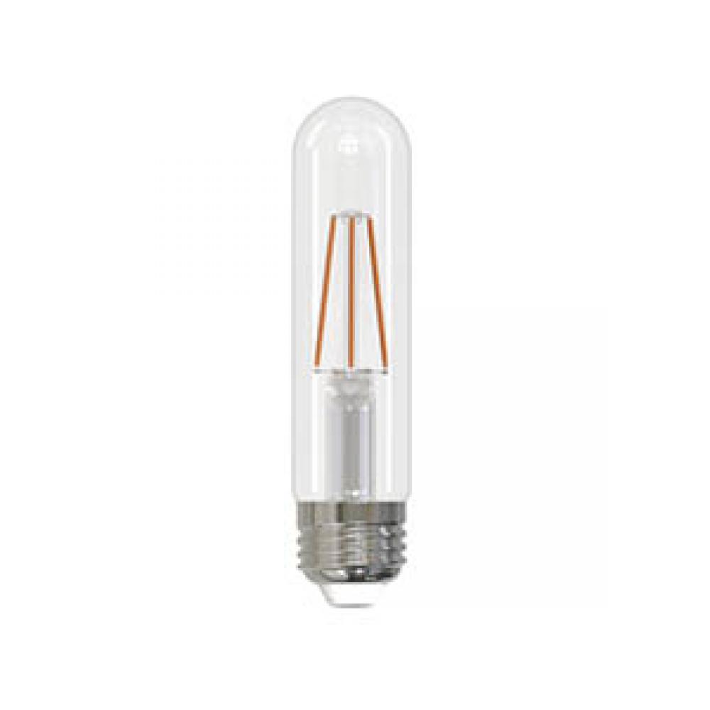 LED Filament Lamp T9 E26 Base 5W 120V 27K 500LM Clear Oblique Dim Standa rd DESIGN