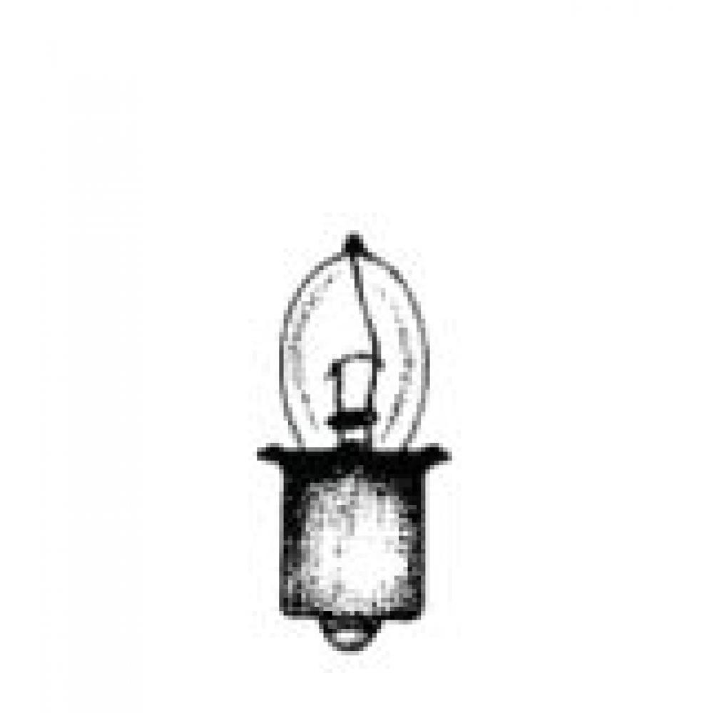 MINIATURE LAMP ANSI:PR-13 B-3.5 4.75V 0.5A 2.38W P13.5s CLEAR STD