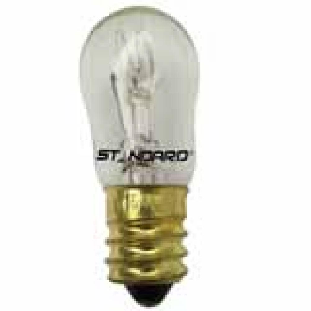 MINIATURE LAMP S-6 125V 0.048A 6W E12 CLEAR 10 PACK STD