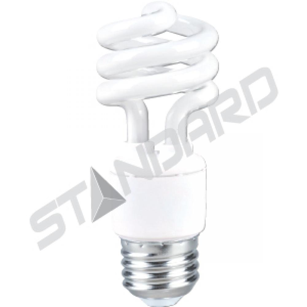 CFL T2 SPIRAL 9W 120V 2700K 550LM 120V E26 E-LUME