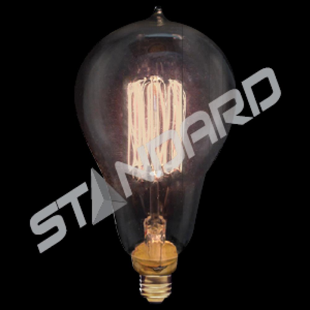 INCANDESCENT VICTORIAN STYLE SQUIRREL CAGE 25W A15 E12 120V CLEAR STD