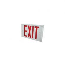 Stanpro (Standard Products Inc.) SLEXSC0WH/IB - EXIT SIGN STEEL UNIVERSAL FACES SELF POWERED 90 MIN 120/347V INPUT WHITE