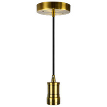 Stanpro (Standard Products Inc.) 67276 - DECORATIVE PENDANTS SOCKET INDUSTRIAL STYLE SERIES 110 ANTIQUE GOLD CANO PY AND SOCKET