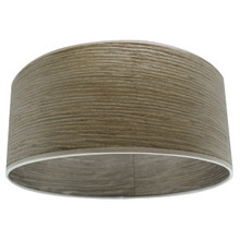 Stanpro (Standard Products Inc.) 66045 - 14 IN LED CEILING SHADE FOR TRADITIONAL BARNWOOD ROUND DRUM