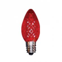 Stanpro (Standard Products Inc.) 59395 - LED Decorative Lamp C7 E12 Base 0.37W 100-130V Red STANDARD