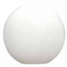 Stanpro (Standard Products Inc.) 35500 - GLOBE 10in WITHOUT NECK 4.00in HOLE ACRYLIC WHITE STD