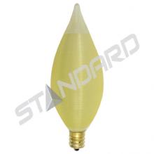 Stanpro (Standard Products Inc.) 59808 - INCANDESCENT SILK 25W C11 E12 130V AMBER STD