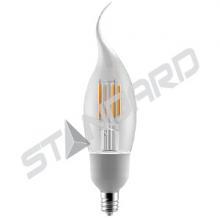 Stanpro (Standard Products Inc.) 64275 - LED Filament Lamp B11 E12 Base 5W 120V 27K Dim Standard