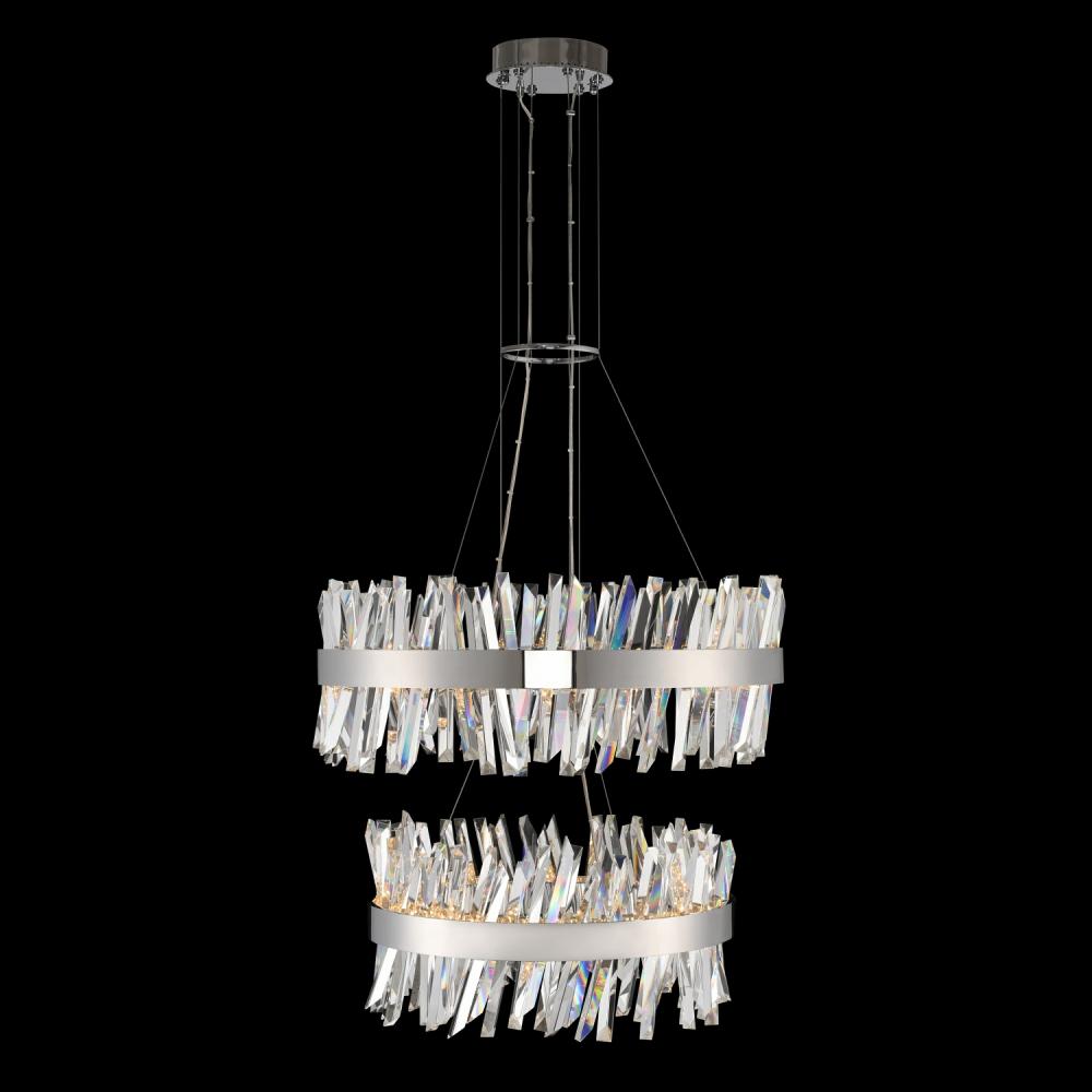 Glacier 2 Tier LED Pendant