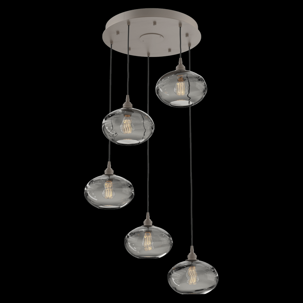 Coppa Round 5pc Multi-Pendant