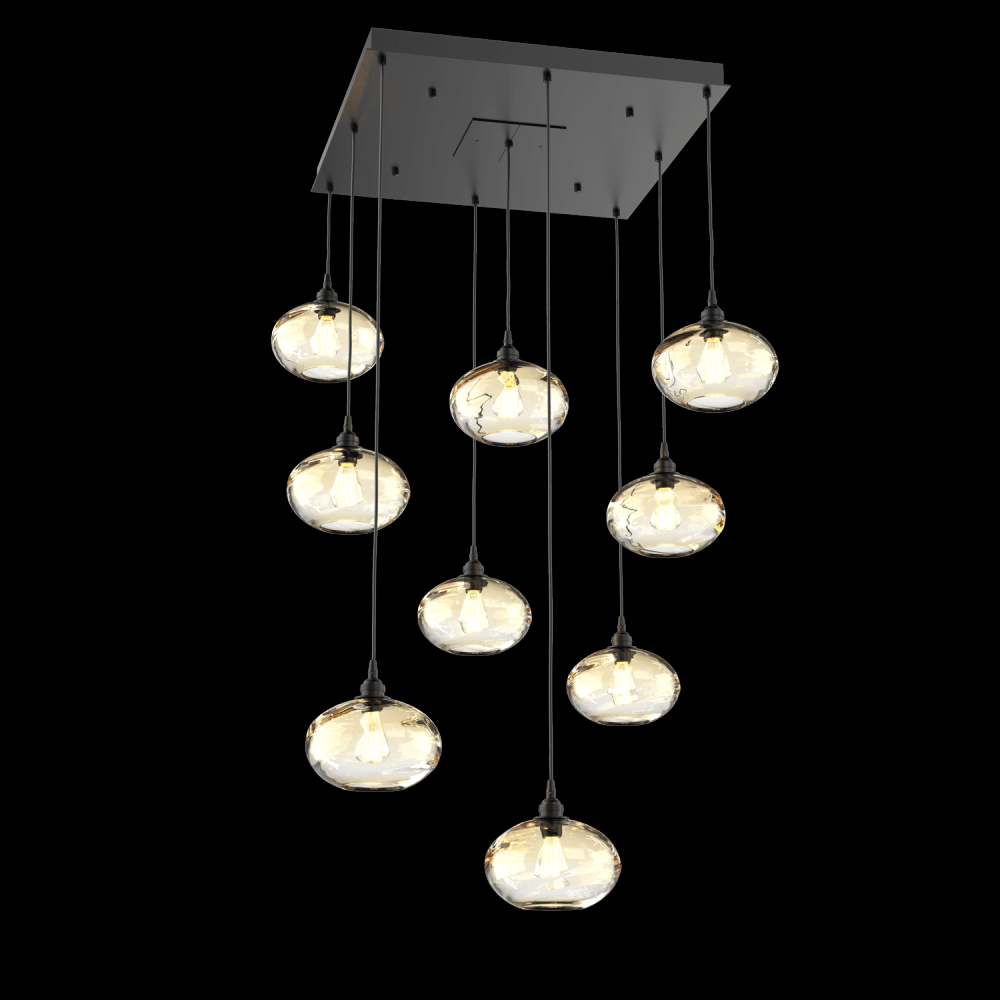 Coppa Square 9pc Multi-Pendant