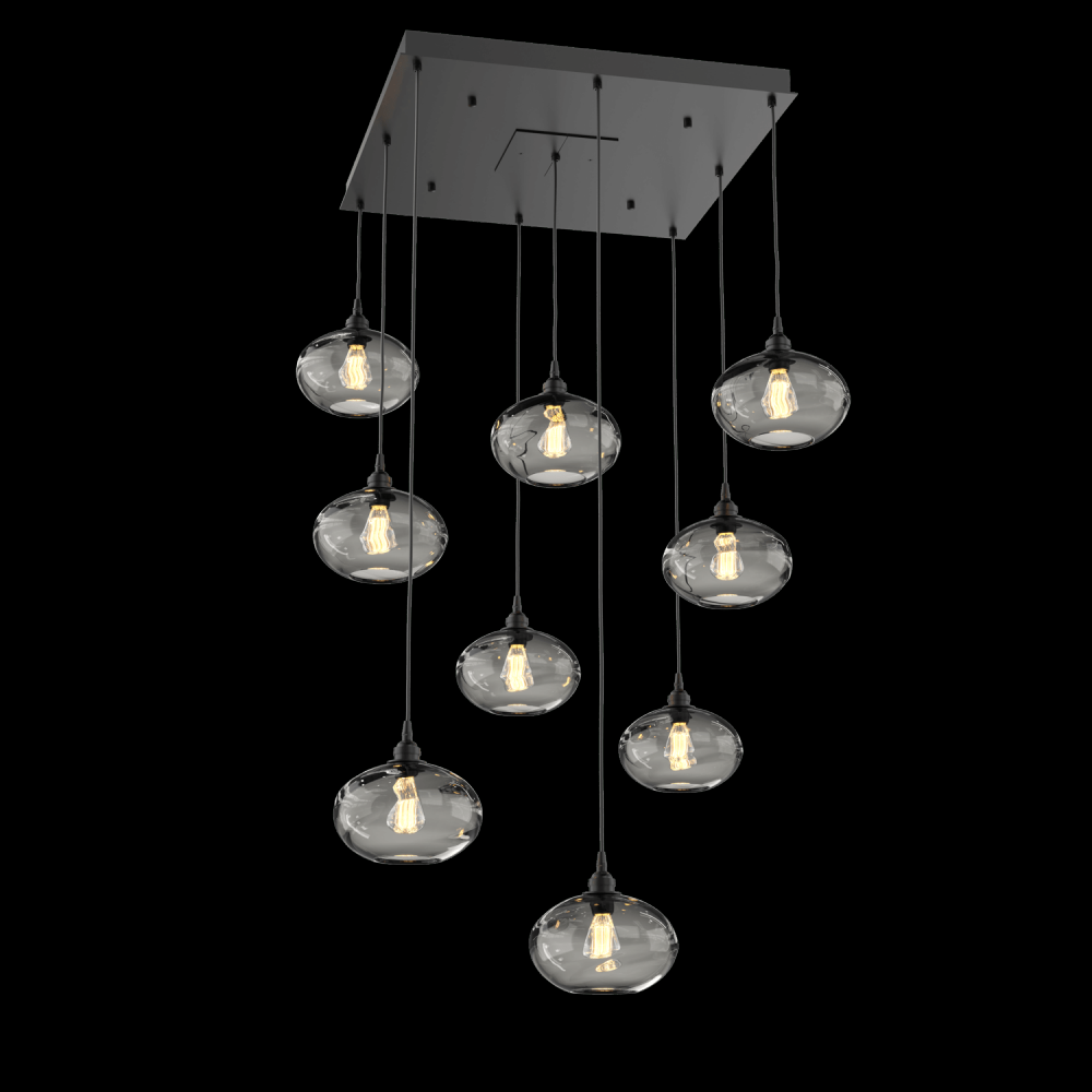 Coppa Square 9pc Multi-Pendant