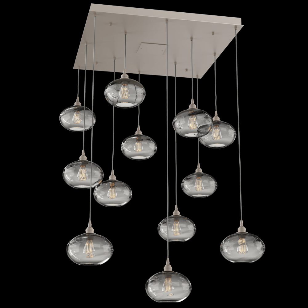 Coppa Square 12pc Multi-Pendant