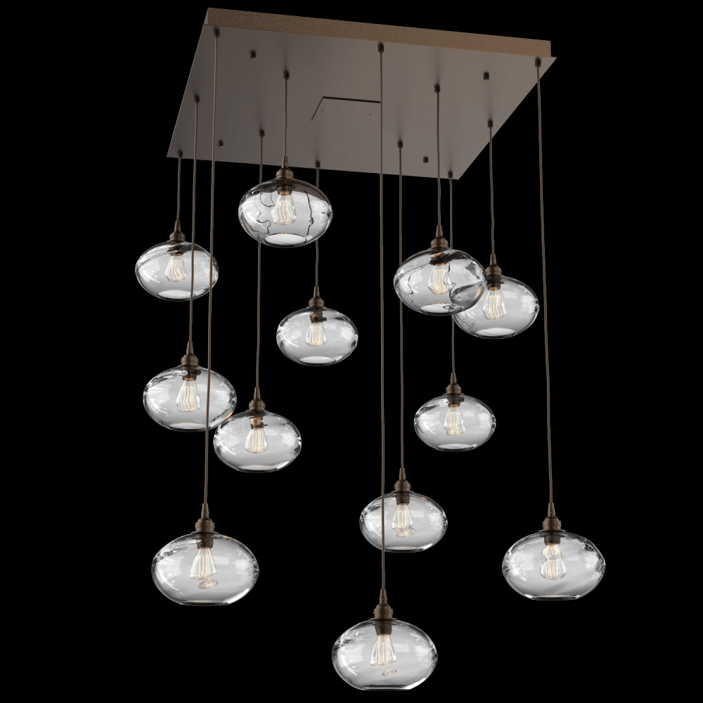 Coppa Square 12pc Multi-Pendant