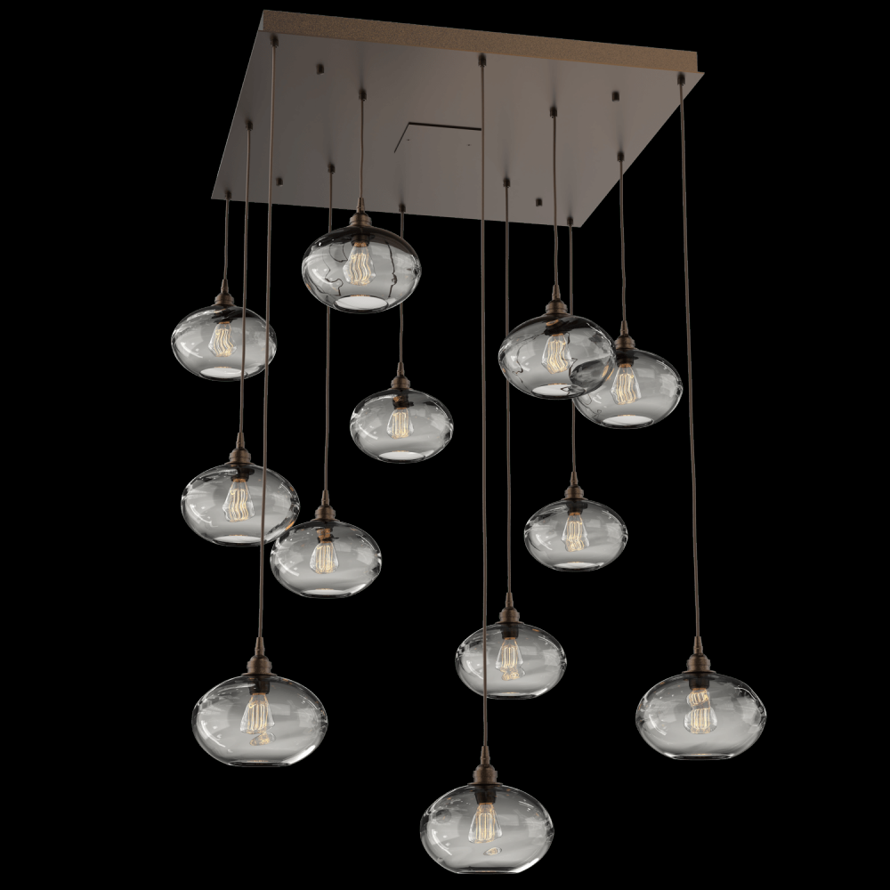 Coppa Square 12pc Multi-Pendant