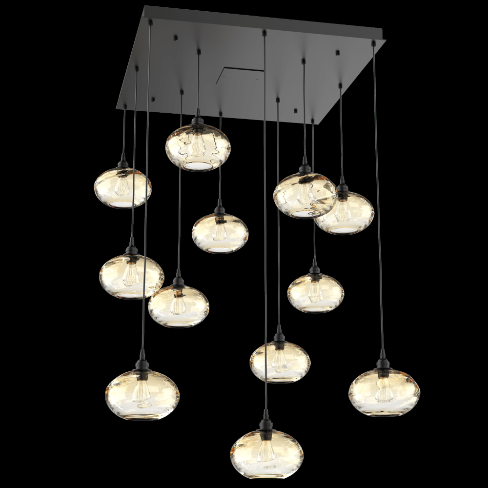 Coppa Square 12pc Multi-Pendant