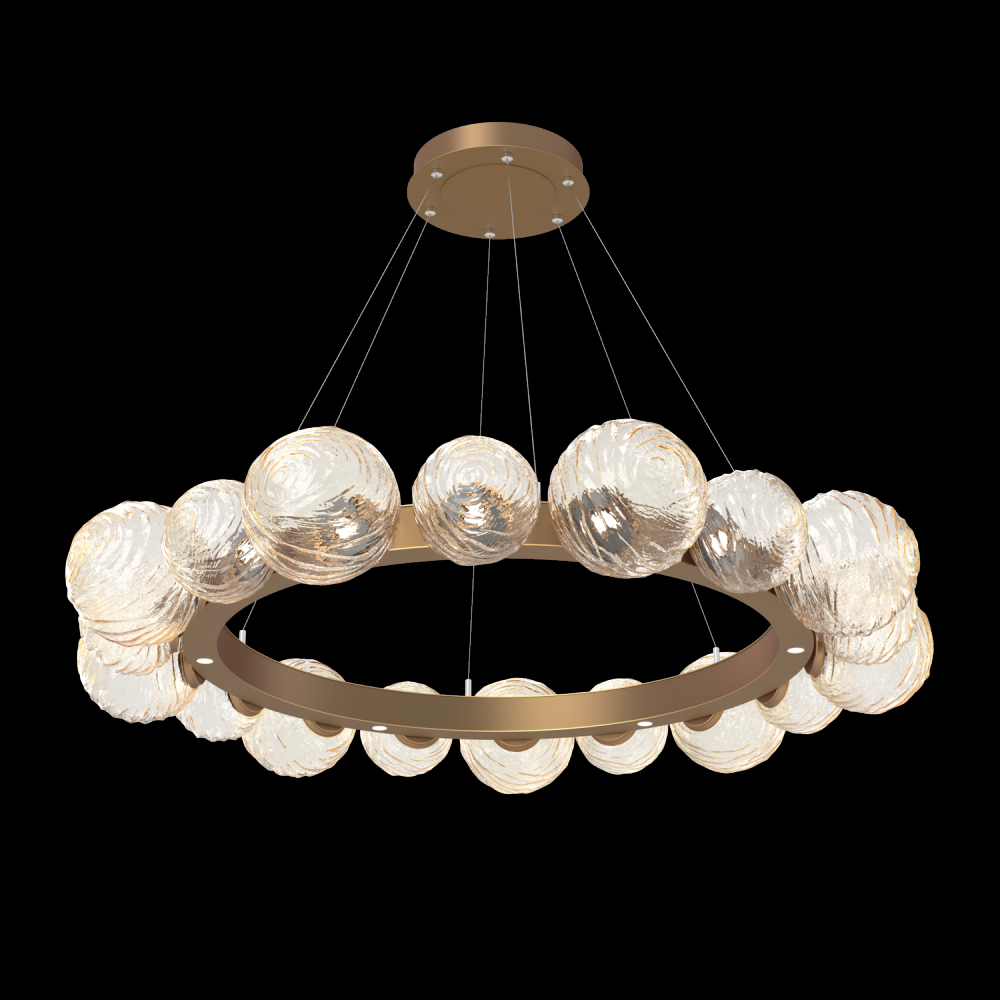 Gaia Radial Ring Chandelier