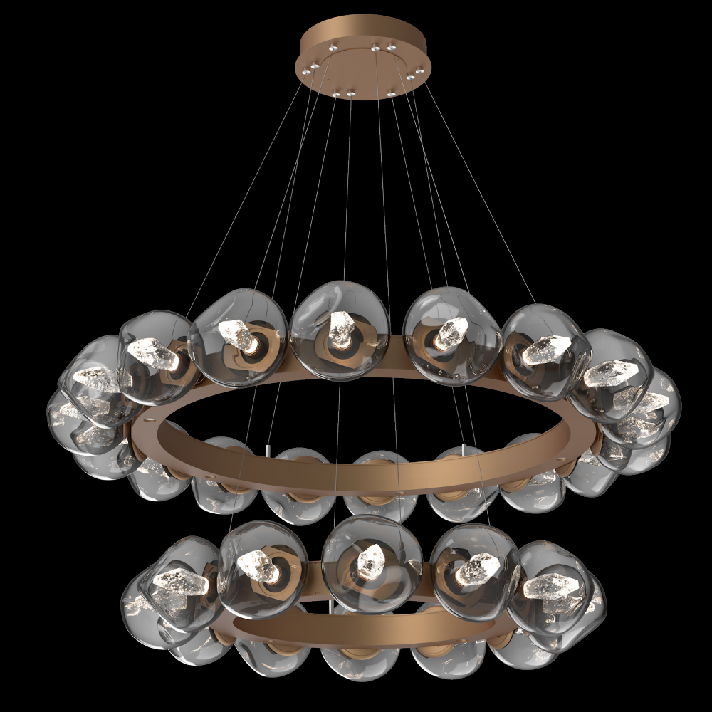 Luna Radial Ring Chandelier