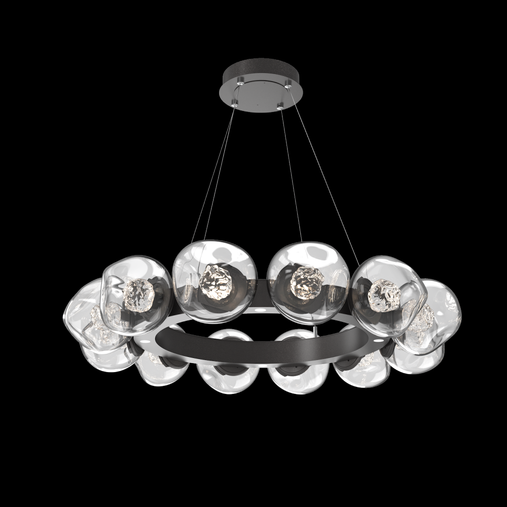 Luna Radial Ring Chandelier