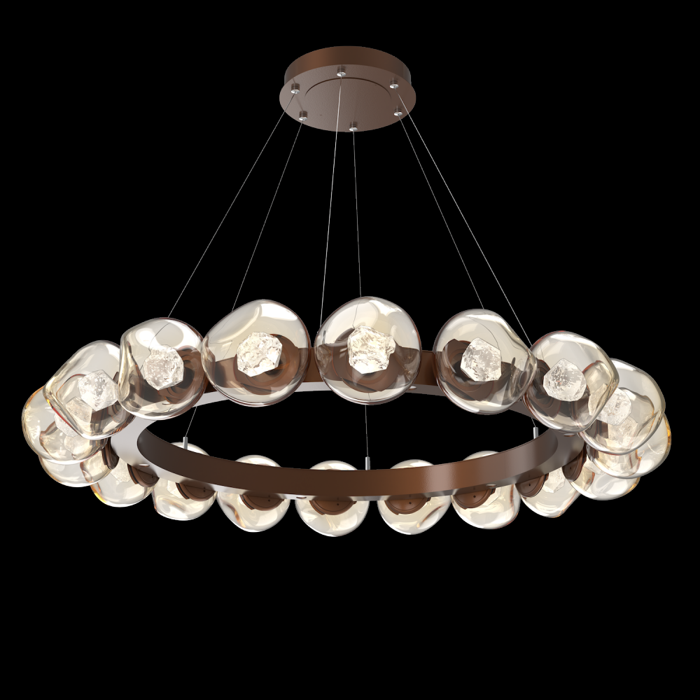 Luna Radial Ring Chandelier